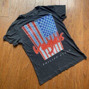 Philipp Plein Vegas United States Flag Tee SS14 Small